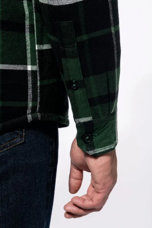 Camicia da boscaiolo foderata Sherpa